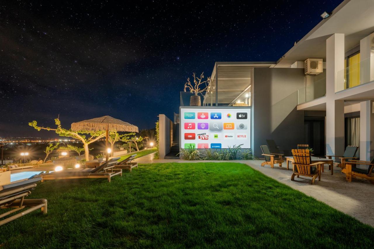 OliveNest Chania | Luxury Villa Complex Perivólia Esterno foto