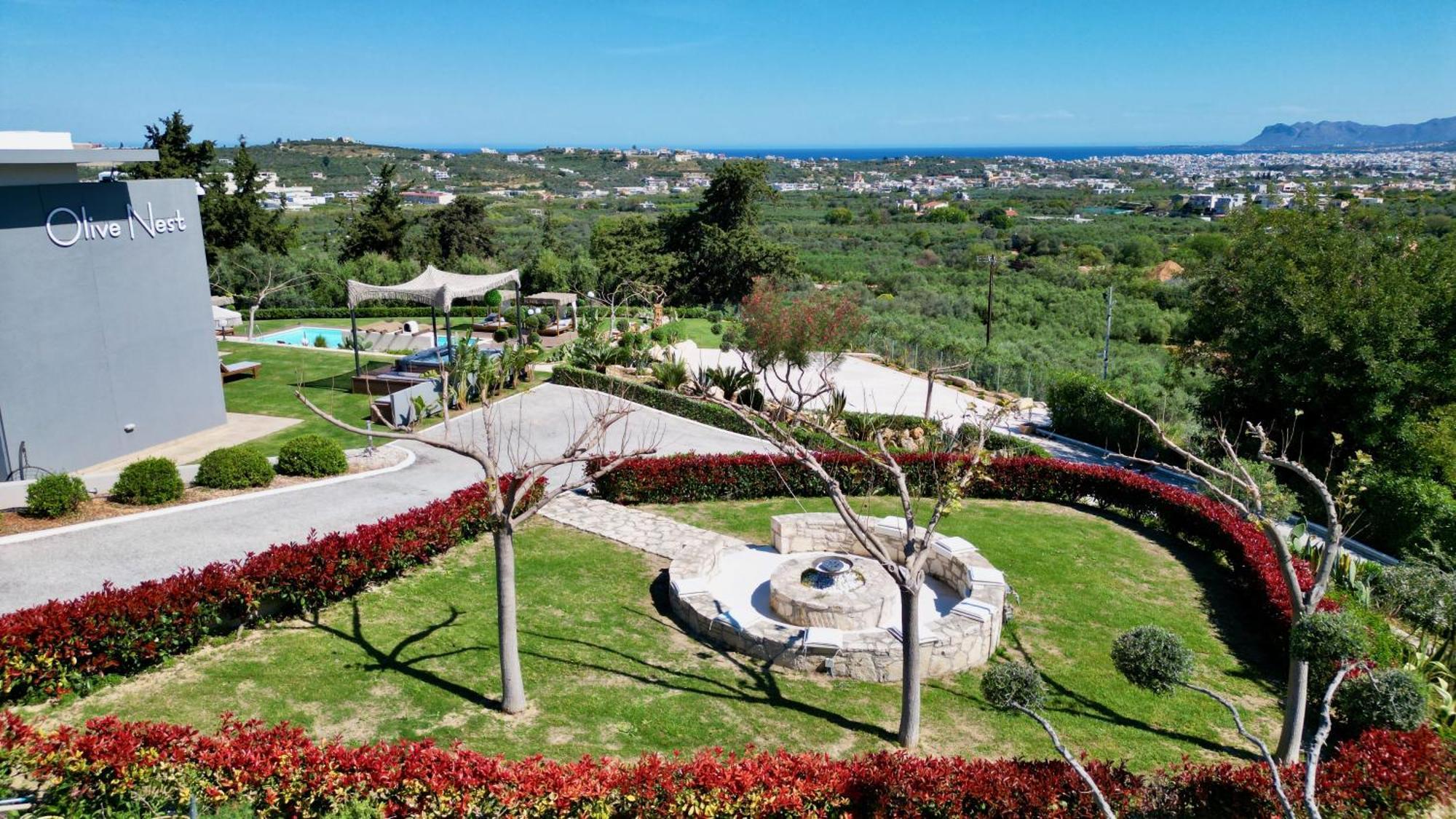 OliveNest Chania | Luxury Villa Complex Perivólia Esterno foto