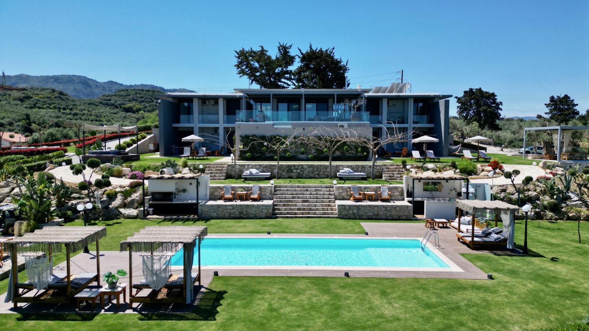 OliveNest Chania | Luxury Villa Complex Perivólia Esterno foto